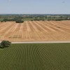 Badger Plot Cover Crop Research Site – Producer Day Schedule Announced Damon Reabe from Reabe Spraying Services - Waupun, WI plays a big role in applying cover crops in SE WI. Damon provided this photo.